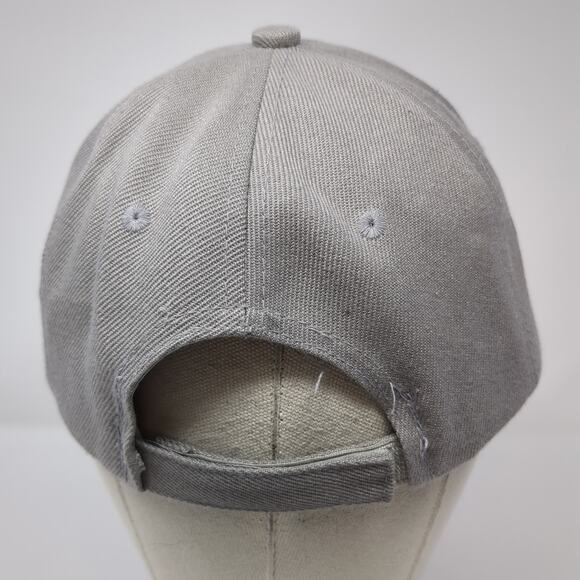 Chicago World Champions Strapback Baseball Cap Gray One Size Adjustable 6 Panel - Picture 6 of 9